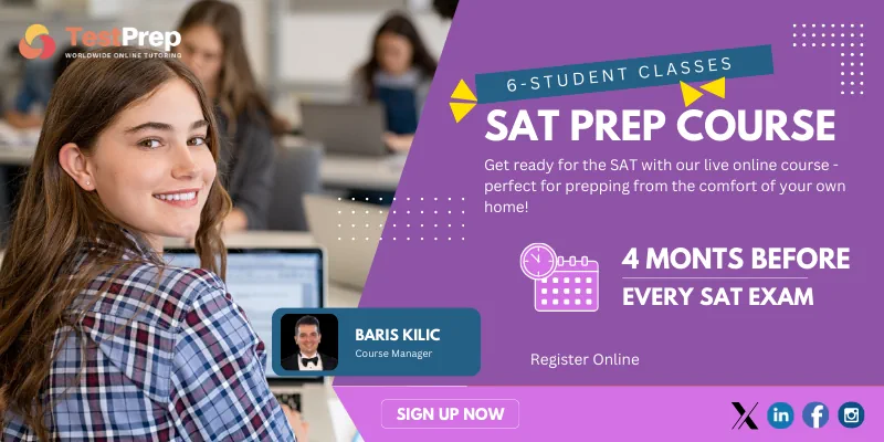 LEARN INTERACTIVELY WITH SAT GROUP CLASSESS AND SAVE UP TO 40%.